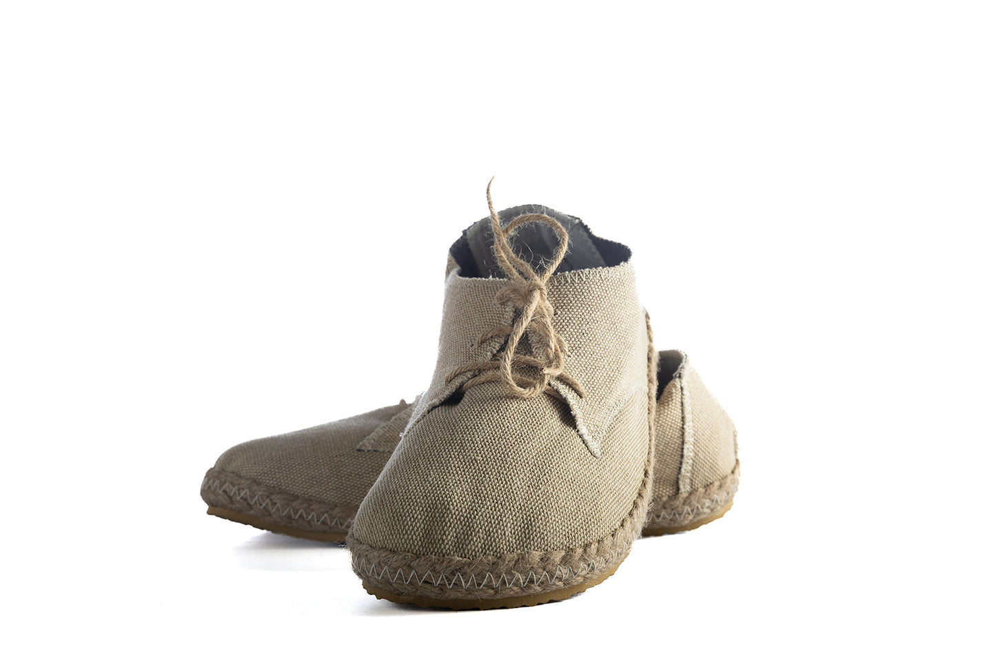 Barefoot Hemp Espadrilles – Natural Minimalist Shoes - Natural