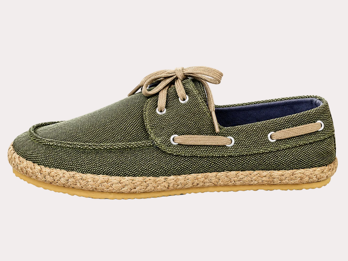 Mens Boat Shoe - Green