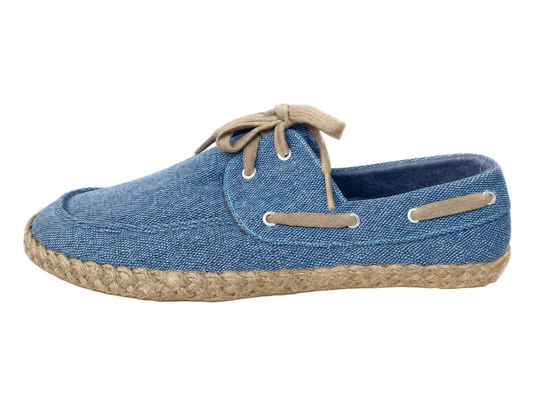 Mens Boat Shoe - Blue