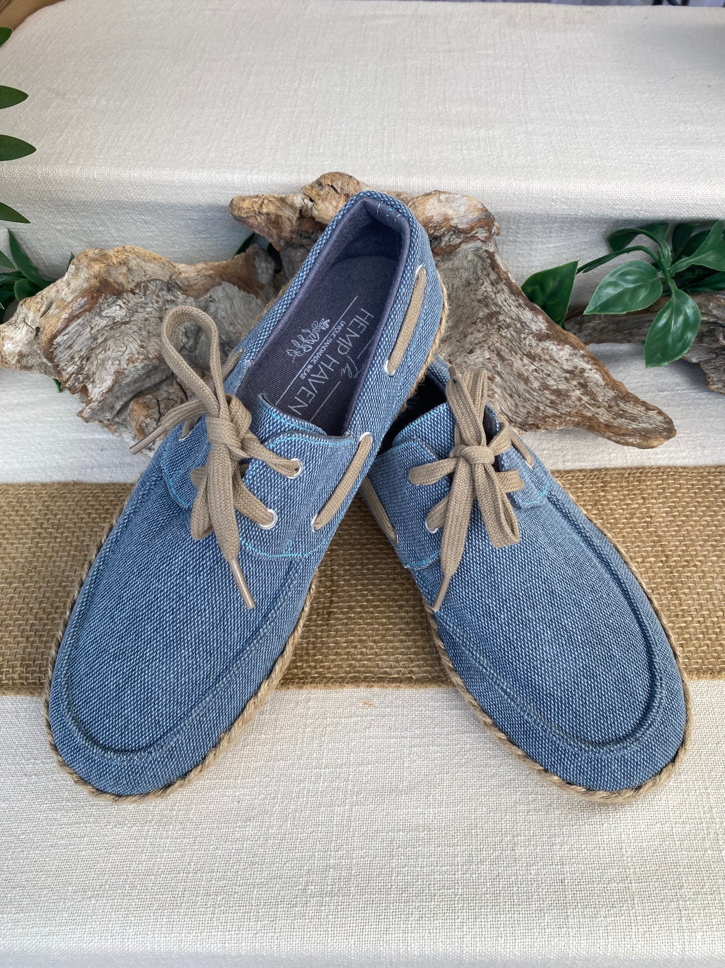 Mens Boat Shoe - Blue