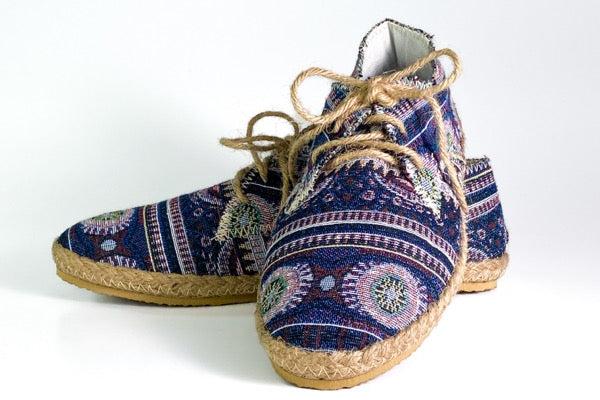 GROUNDING - Blue Dreams Low Tops