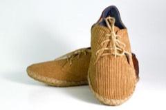 GROUNDING - Caramel Corduroy Low Top
