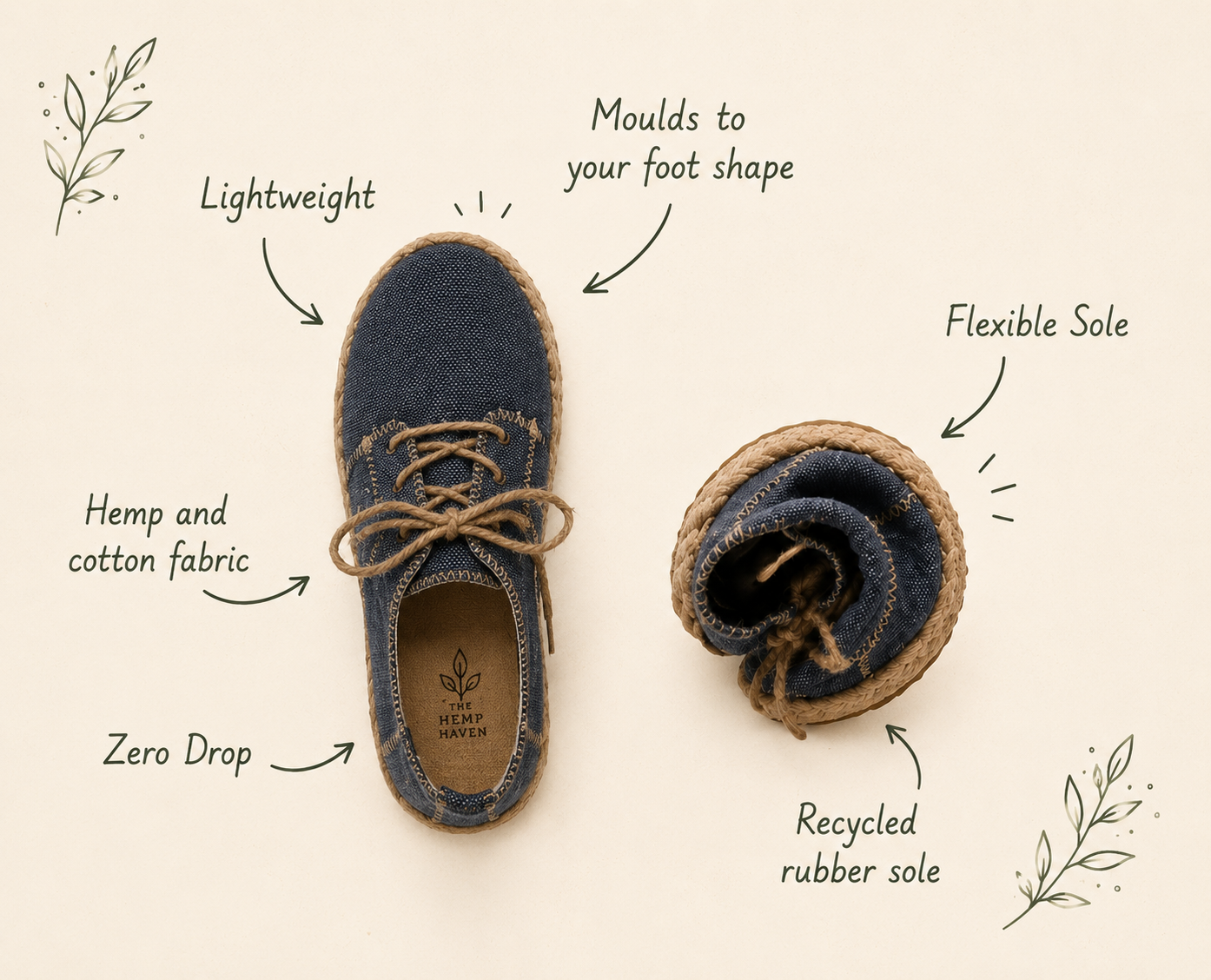 Denim Blue - Low Top